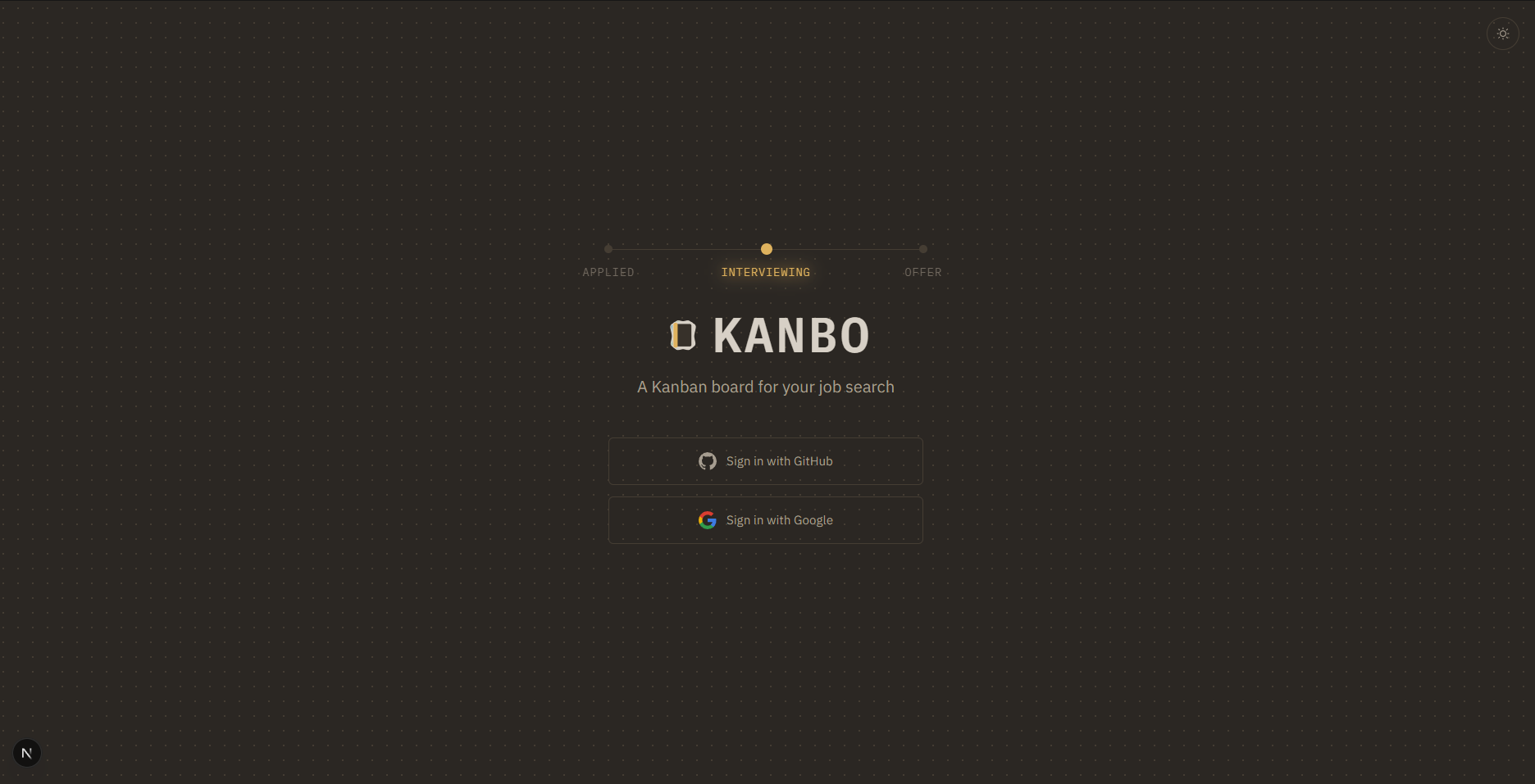 Kanbo screenshot 1